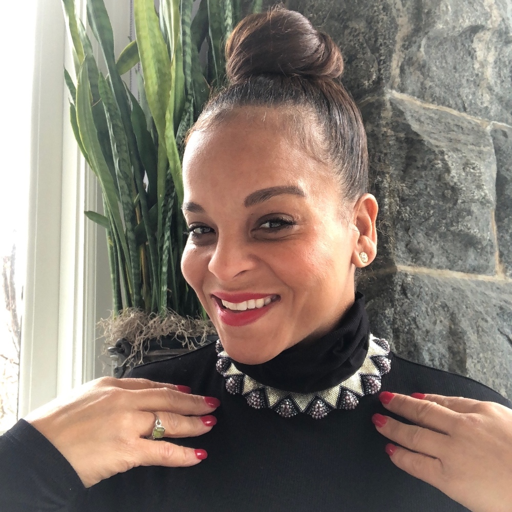 Chic Statement Beaded Necklace - image 4